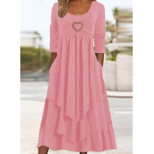 Levoire | unie à manches longues Rose