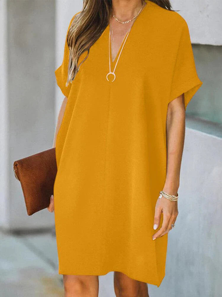 Levoire | Robe d'été pour femmes Jaune