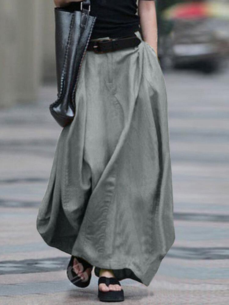 Levoire | Jupes de loisirs en coton Gris clair