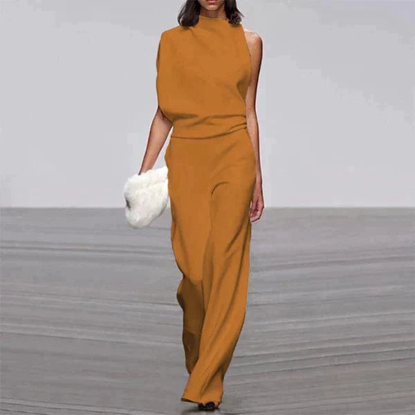 Levoire | Jumpsuit D'Été Délicieux Orange jaune