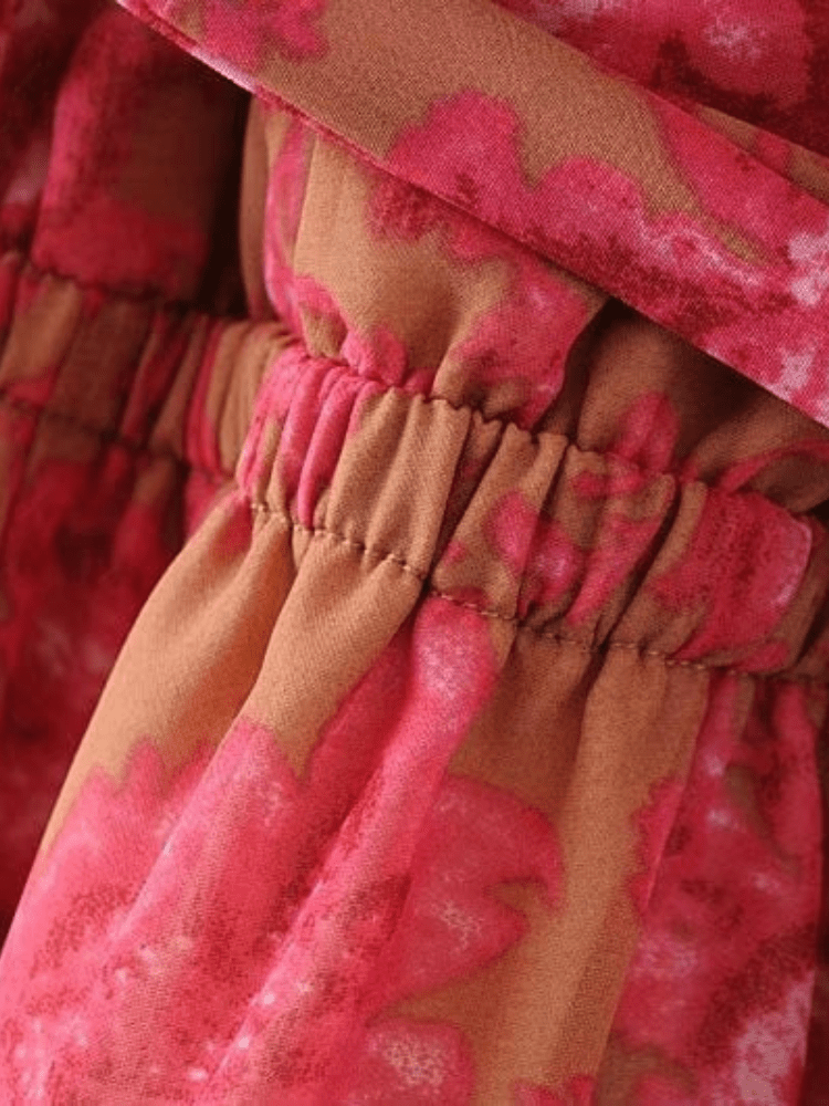 Levoire | Salopette Bohème Femme Dos Nu et Motif Floral