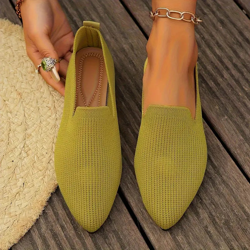 Levoire | Lettsko Shoes With Pointed Toes And Non-Slip Soles For Comfort armeenavihre vert