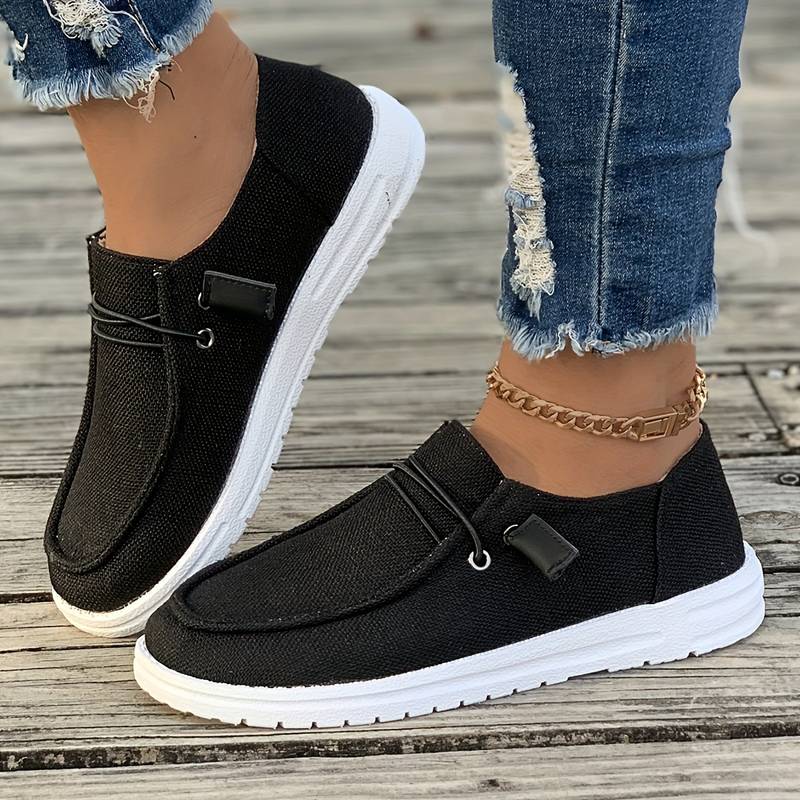 Levoire | Sneaker En Tissu Noir