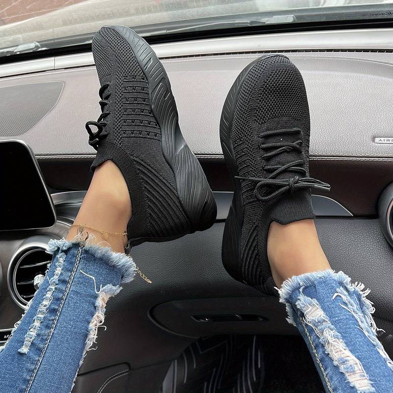 Levoire | Chaussures légères en mesh pour femmes Noir