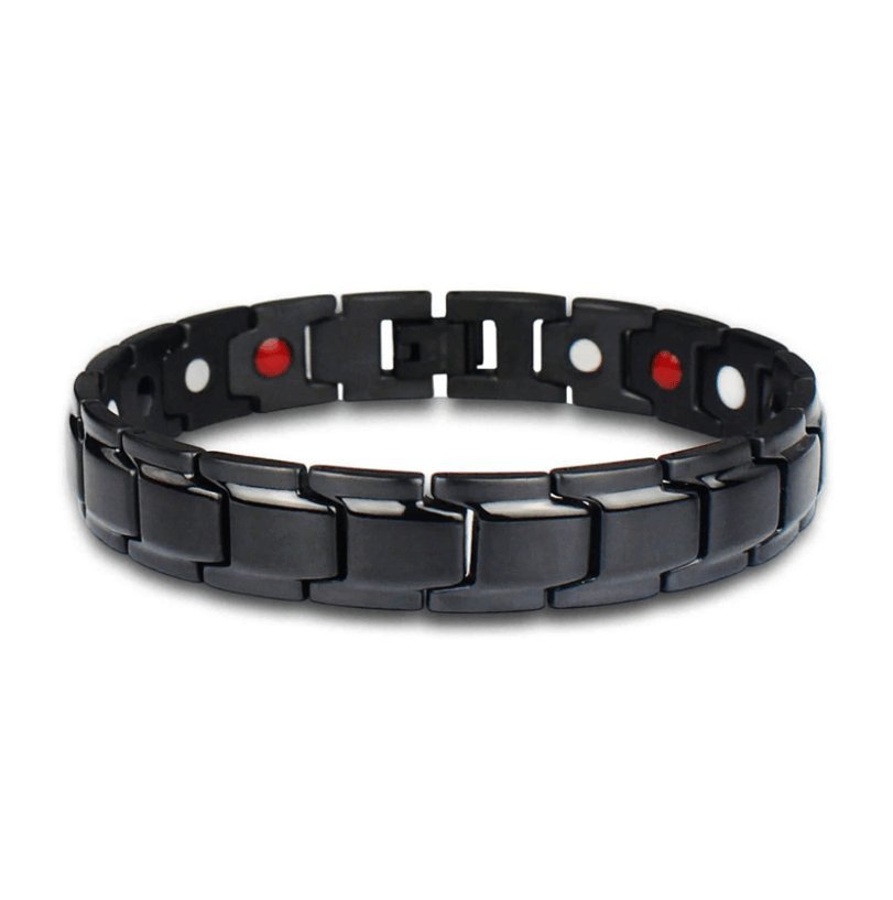 Levoire | Bracelet De Santé Magnétique Noir