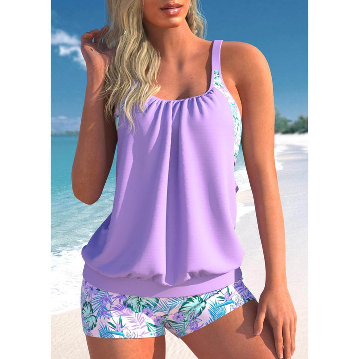 Levoire | Maillot De Bain Tankini Deux Pièces Lilas