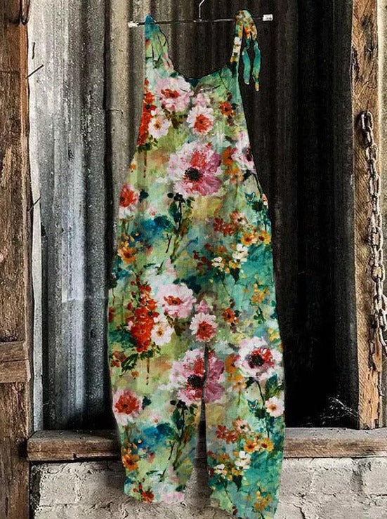 Levoire | Femme combinaison d'été Blanc Bleu