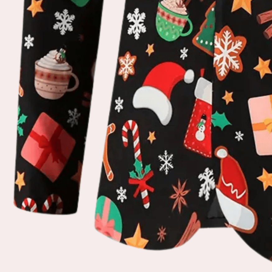 Levoire | Blazer Noël Imprimé Homme