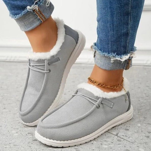 Levoire | Chaussons Chauds Gris