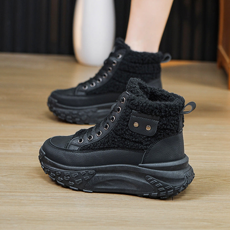 Levoire | Bottes chaudes et confortables Noir