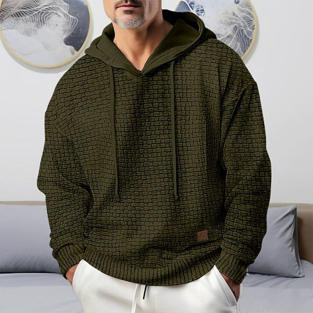 Levoire | Pull Homme Rayé Vert