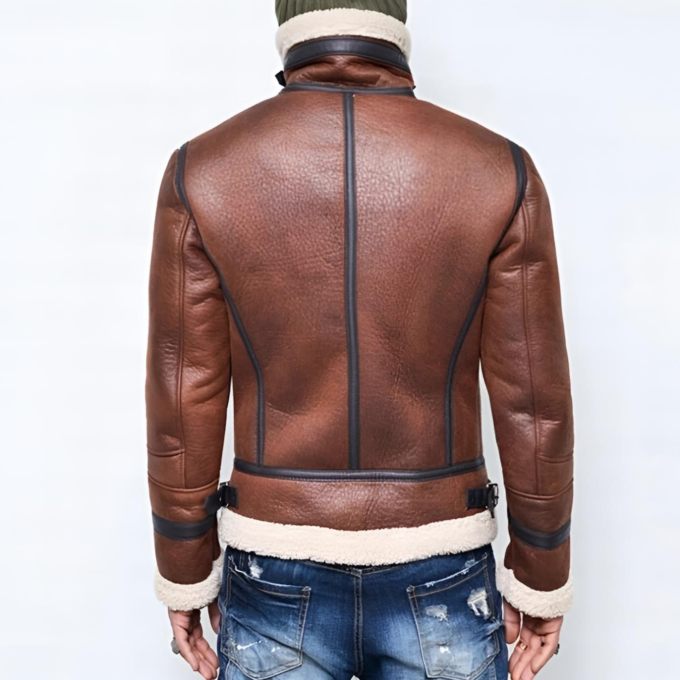 Levoire | Veste avec Doublure en Sherpa et Résistance à l'Eau pour l'Hiver