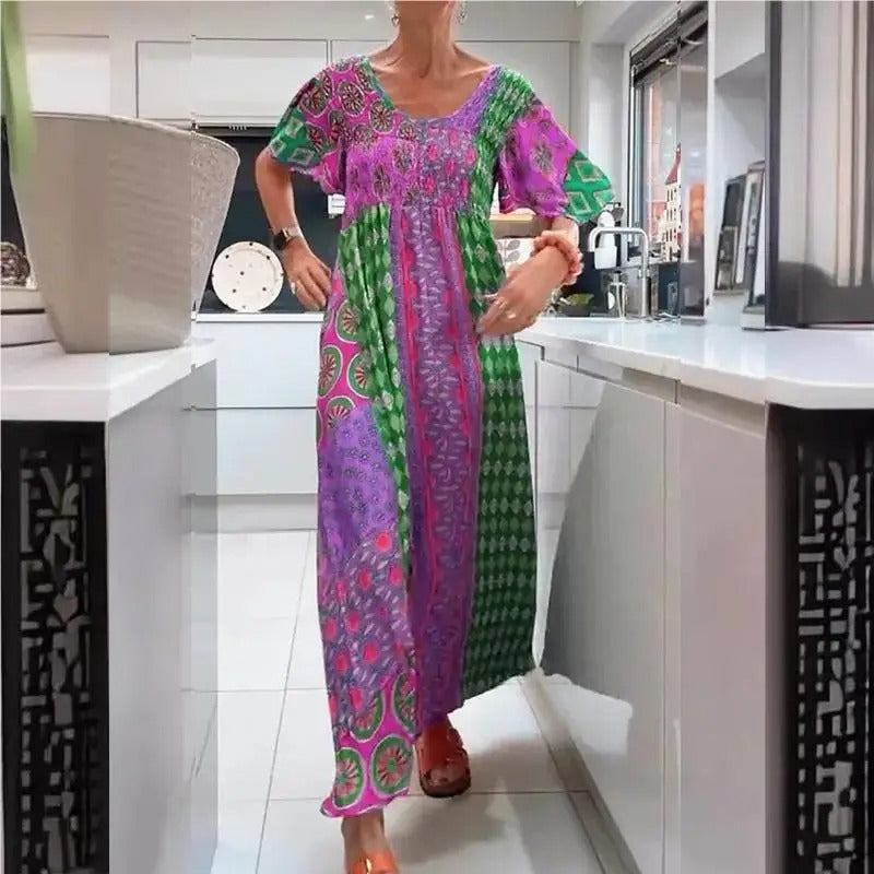 Levoire | Robe d'été simple et décontractée Rosa