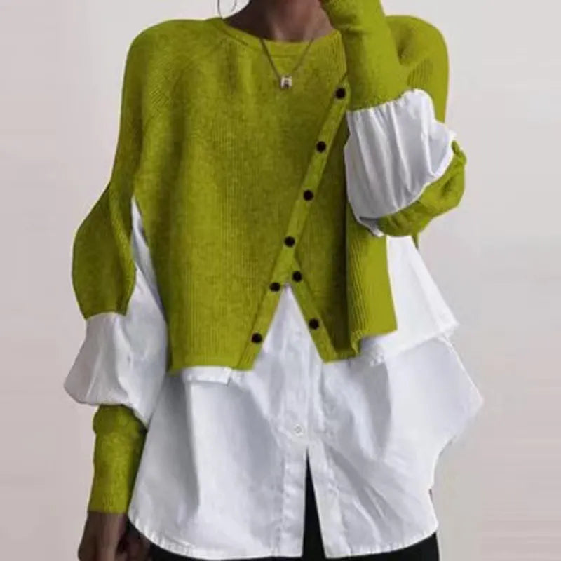 Levoire | Top élégant Jaune