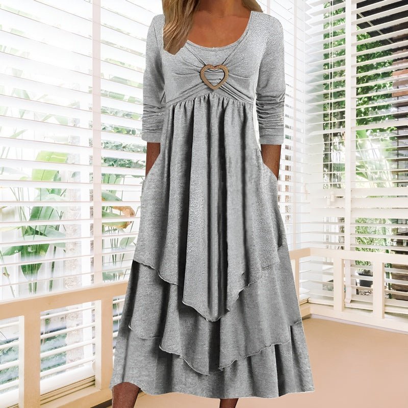 Levoire | Robe élégante Gris clair