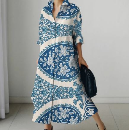 Levoire | T-Shirt Imprimé Pour Femmes Au Beau Design Bleu clair