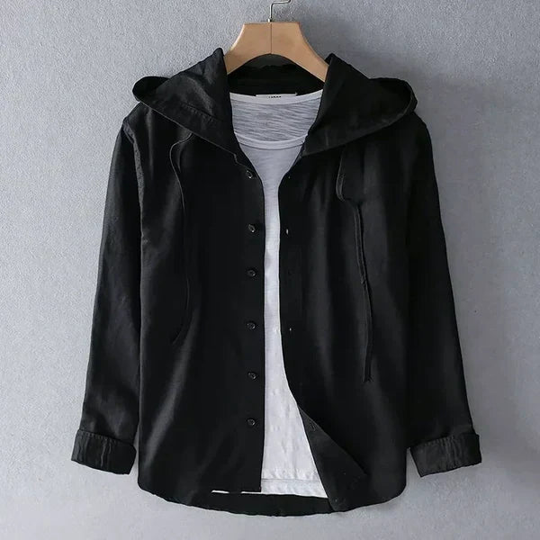 Levoire | Chemisier en lin Noir