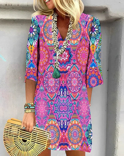 Levoire | Robe D'Été Pour Femmes À Motifs