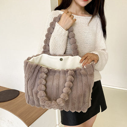 Levoire | Femme Sac fourre-tout en peluche