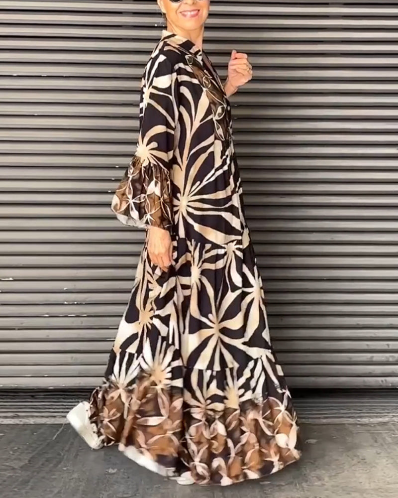 Levoire | Robe Longue À Fleurs