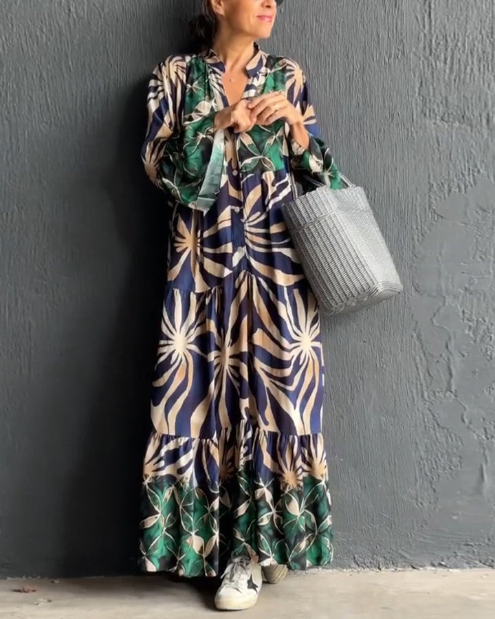 Levoire | Robe Longue À Fleurs