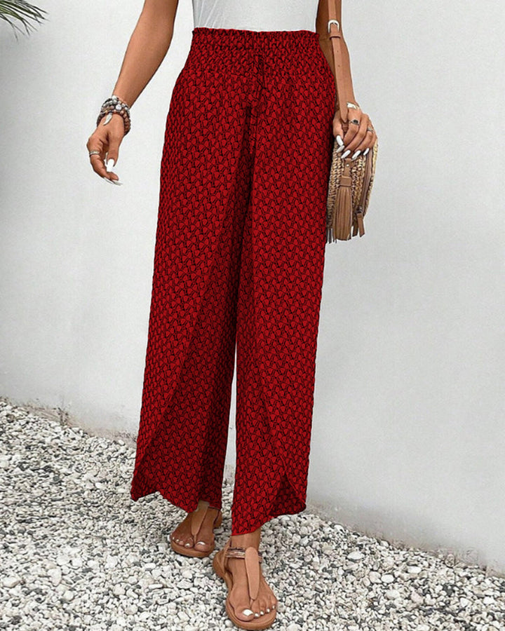 Levoire | Pantalon pour femme avec imprimé géométrique