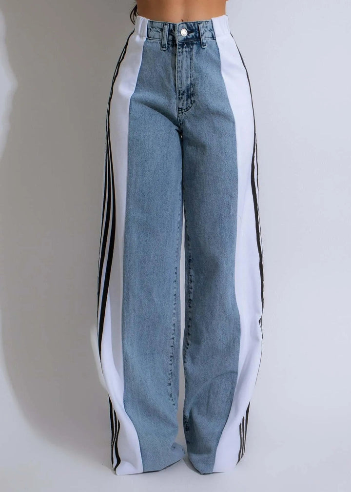Levoire | Völjä jeans Bleu et blanc