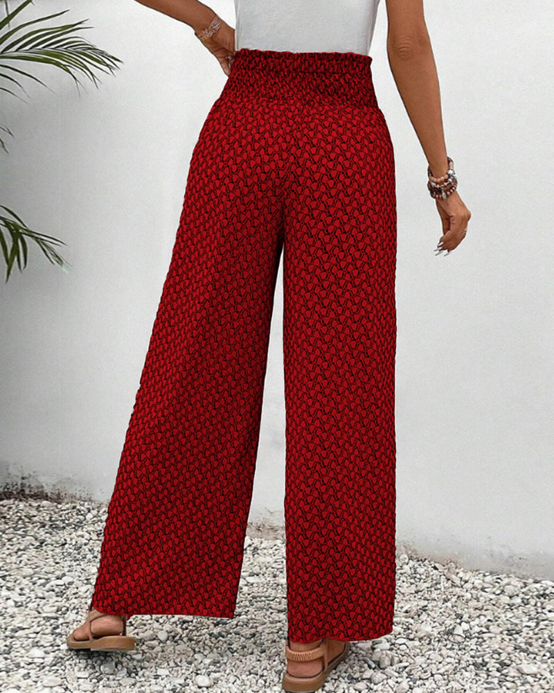 Levoire | Pantalon pour femme avec imprimé géométrique
