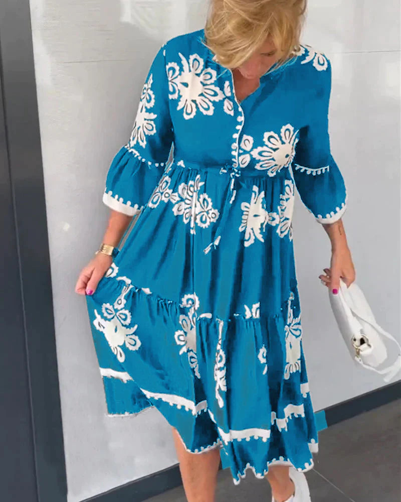 Levoire | Robe Rennomainen Bleu