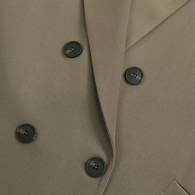 Levoire | Grande Taille Jusqu'À Rangée Bleue Veste