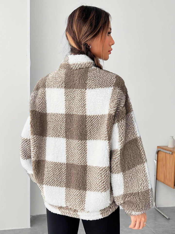 Levoire | Sweat À Capuche En Polaire Rayé