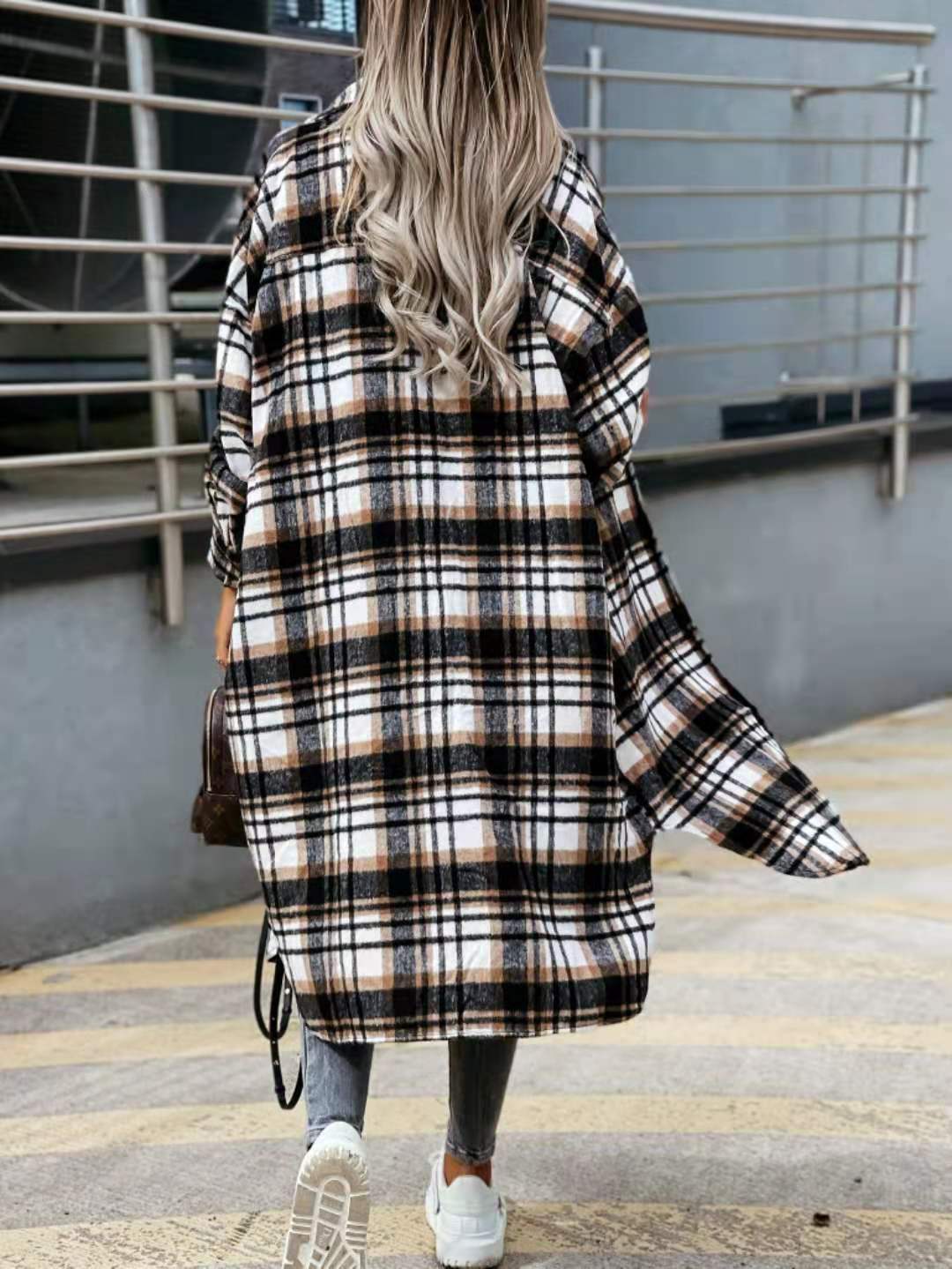 Levoire | Manteau Carreauté Plus Long