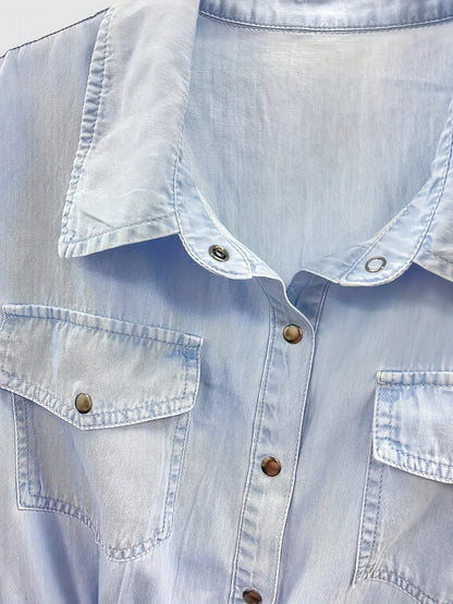 Levoire | Robe Midi En Jean Avec Ceinture À La Taille