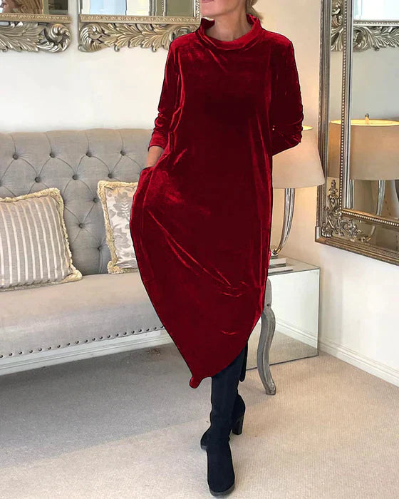 Levoire | Robe Élégante et Chaleureuse Rouge