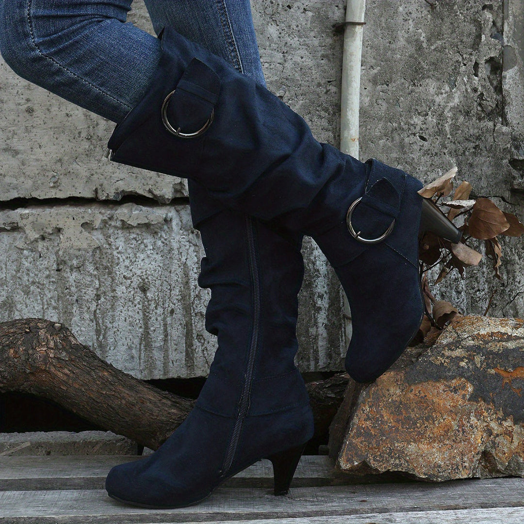 Levoire | Bottes Élégantes À Double Aiguille Pour Femmes