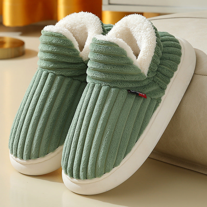 Levoire | Chaussons De Luxe D'Intérieur Vert