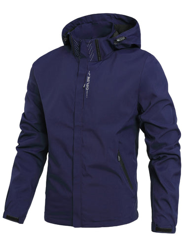 Levoire | Veste À Capuche À Manches Longues Coupe-Vent Avec Poches