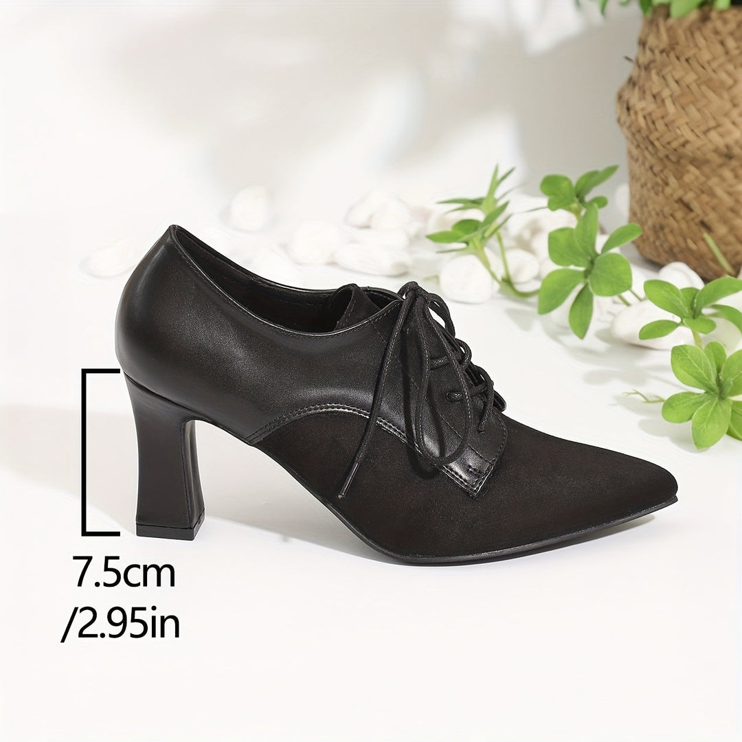 Levoire | Élégantes Chaussures À Talons Pour Femmes Avec Lacets