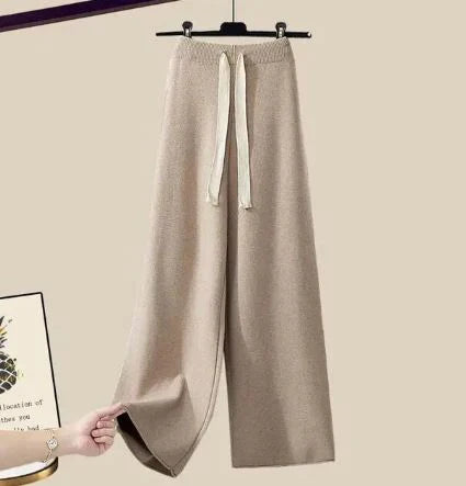 Levoire | Ensemble de pull Pantalon couleur kaki