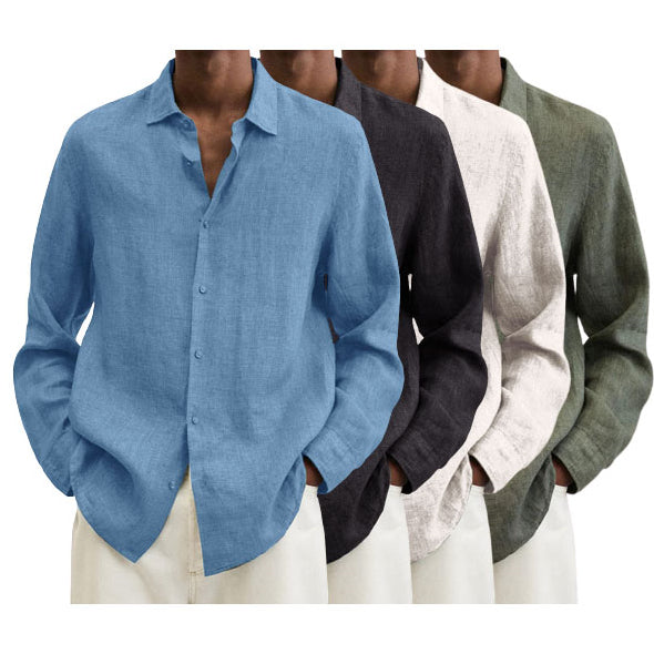 Levoire | Chemise Classique À Manches Longues Pour Hommes