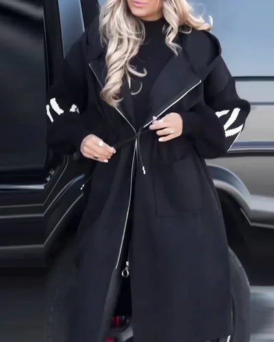 Levoire | Manteau Long Avec Poches Amples