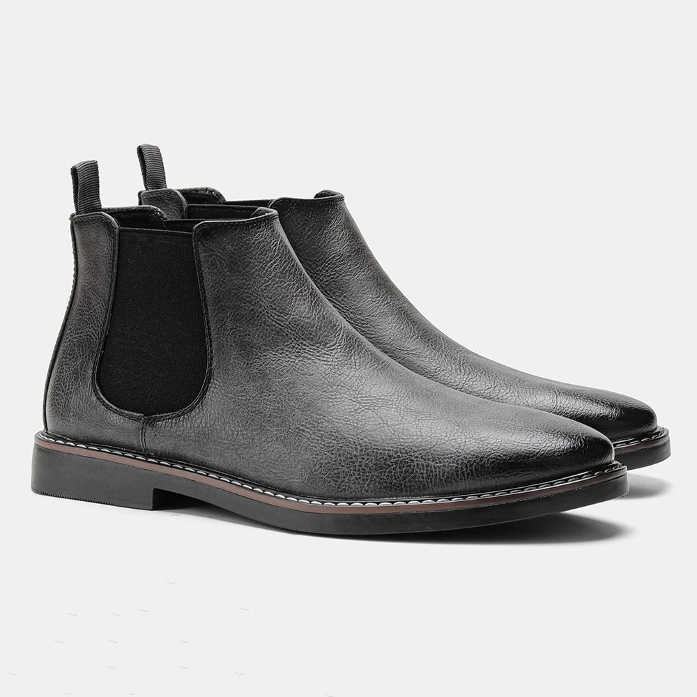 Levoire | Chaussures en cuir contemporaines Gris