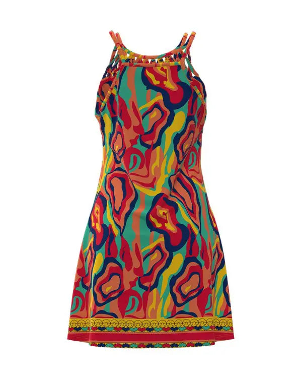 Levoire | Robe de loisirs multicolore