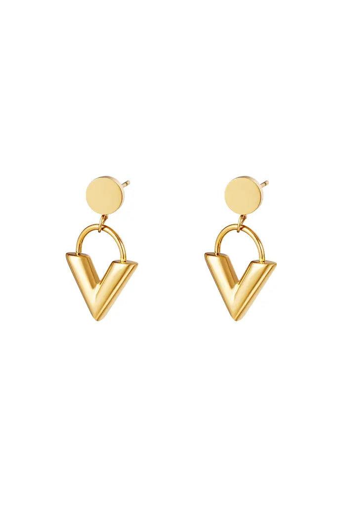 Levoire | Boucles D'Oreilles Studs Luxe Or