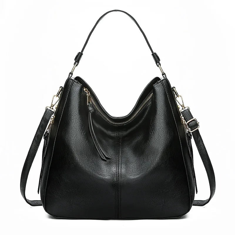 Levoire | Design Sac en Cuir Doux Noir