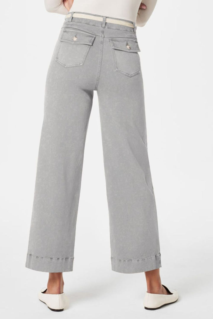 Levoire | Jean Taille Haute Avec Poches Classiques, Élégant Et Polyvalent
