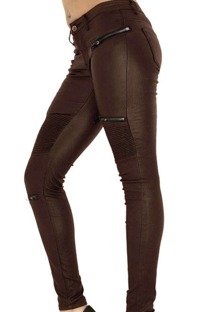 Levoire | Femmes Fermeture éclair Leggings extensibles