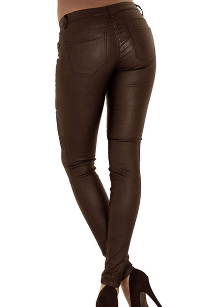 Levoire | Femmes Fermeture éclair Leggings extensibles