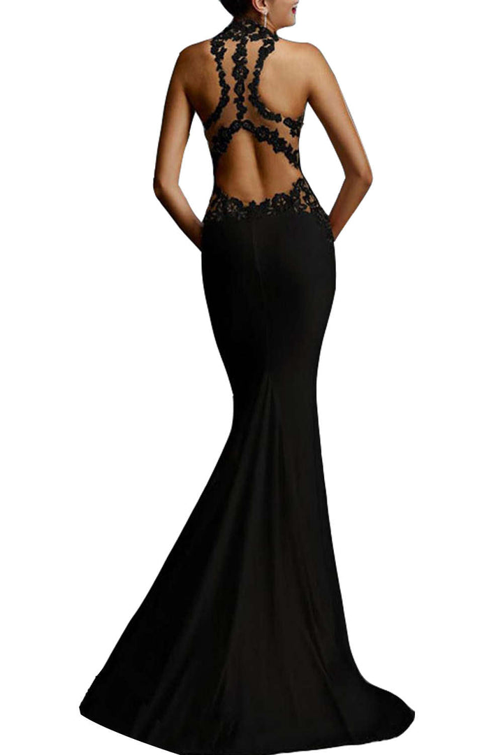 Levoire | Robe de soirée en corsage en dentelle sans manches