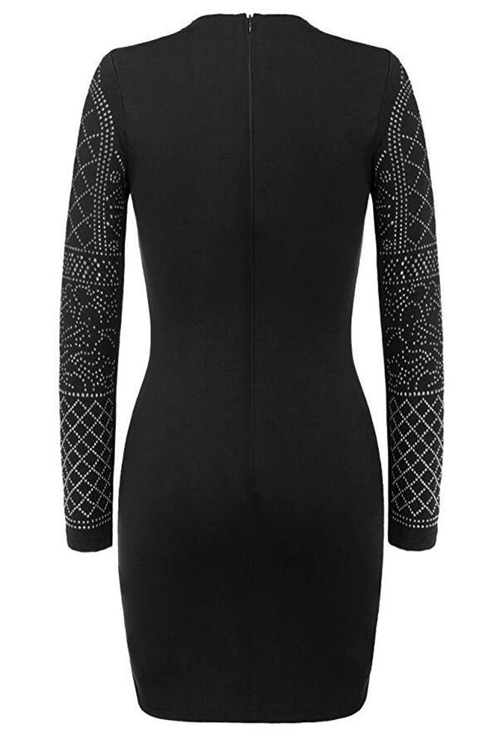 Levoire | Robe Mini ornée de faux diamants entier